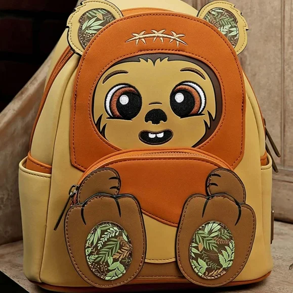 Loungefly star wars ewok minnie backpack - Picture 2 of 4